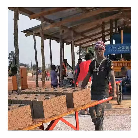 Automático Hidráulico Usado Qt4-16 Solid Fly Ash Areia Cimento Pavimentadora Cor de Concreto Intertravamento Construção Bloco Oco Lista de Máquinas para Fabricação de Tijolos Indústria