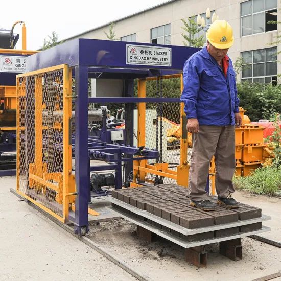 Qt6-15 Ambiental Hidráulico Automático Sólido Cinza Cinza Mosca Cimento Pavimentadora de Concreto Bloco Oco de Construção de Blocos Ocos Fabricante de Máquina para Fabricação de Tijolos