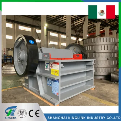 Pex Jaw Crusher Pex-1047 (PEX250*1200) 80 tph para produção de agregados